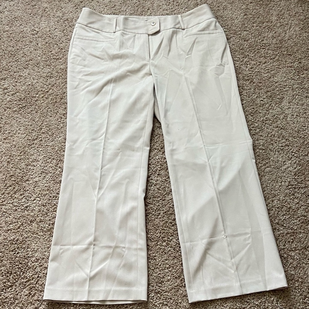 Khaki dress slacks